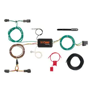 CURT56256 - CURT Custom Wiring Harness, 4-Way Flat Output, Select Kia