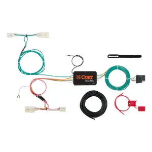 CURT56295 - CURT Custom Wiring Harness, 4-Way Flat Output, Select Kia