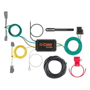 CURT56319 - CURT Custom Wiring Harness, 4-Way Flat Output, Select