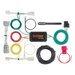 CURT56353 - CURT Custom Wiring Harness, 4-Way Flat Output, Select