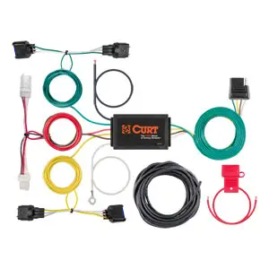 CURT56409 - CURT Custom Wiring Harness, 4-Way Flat Output, Select