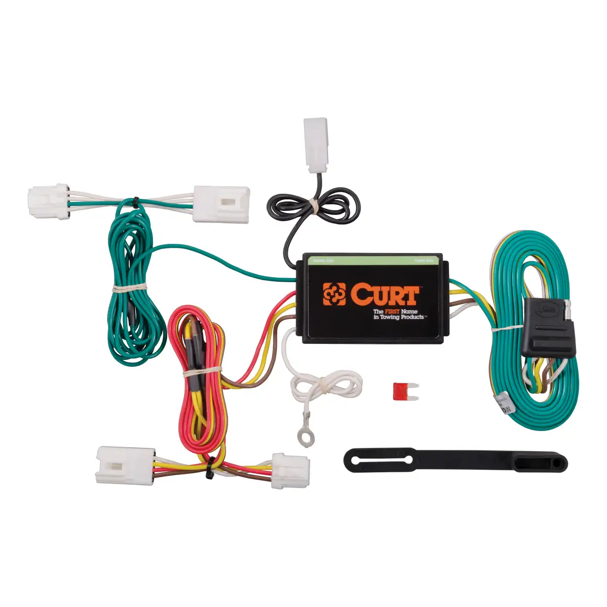 CURT Custom Vehicle-to-Trailer Wiring Harness 55571 for 2003-2014 Nissan Murano