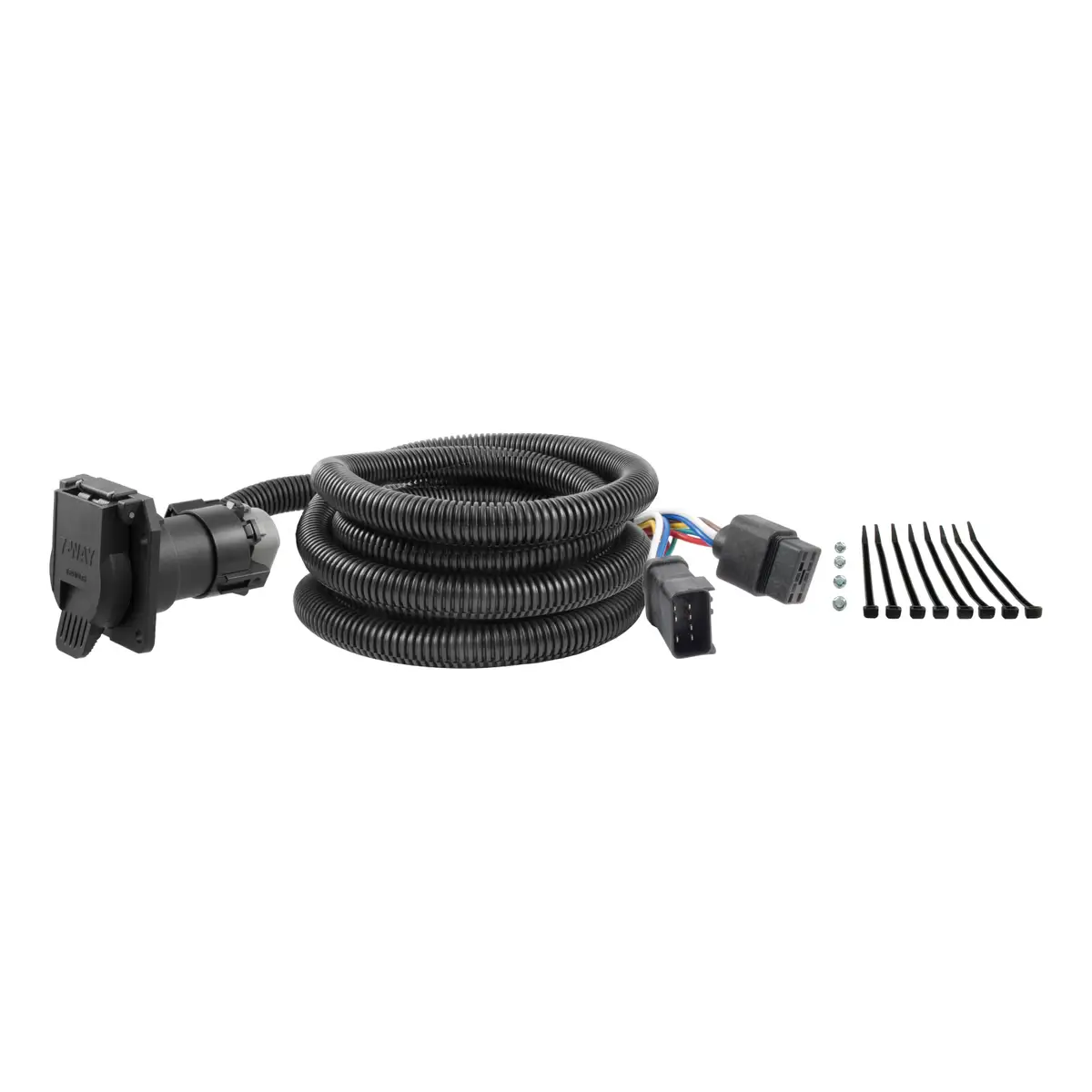 CURT Vehicle-to-Trailer Wiring Harness Extension 56001 for ... dodge truck wiring harness 