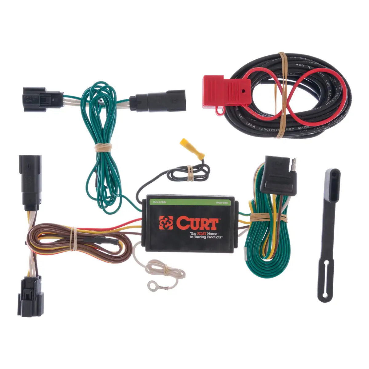 CURT Custom Vehicle-to-Trailer Wiring Harness 56120 for ... ford 5610 wiring harness 