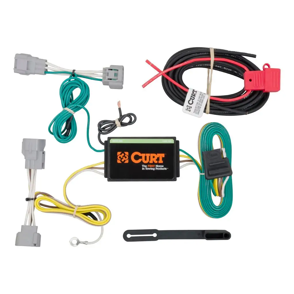 CURT Class 3 Trailer Hitch & Wiring for 2014-2016 Jeep ... trailer wiring harness jeep xj 