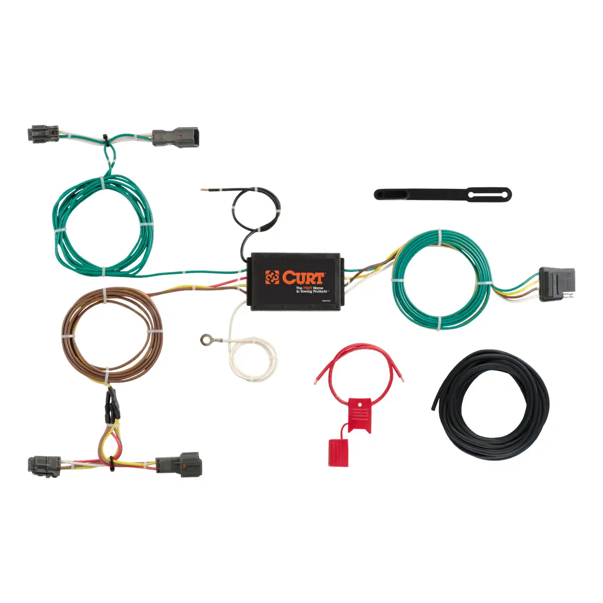 CURT Custom Vehicle-to-Trailer Wiring Harness 56256 for 2014-2016 Kia Sorento