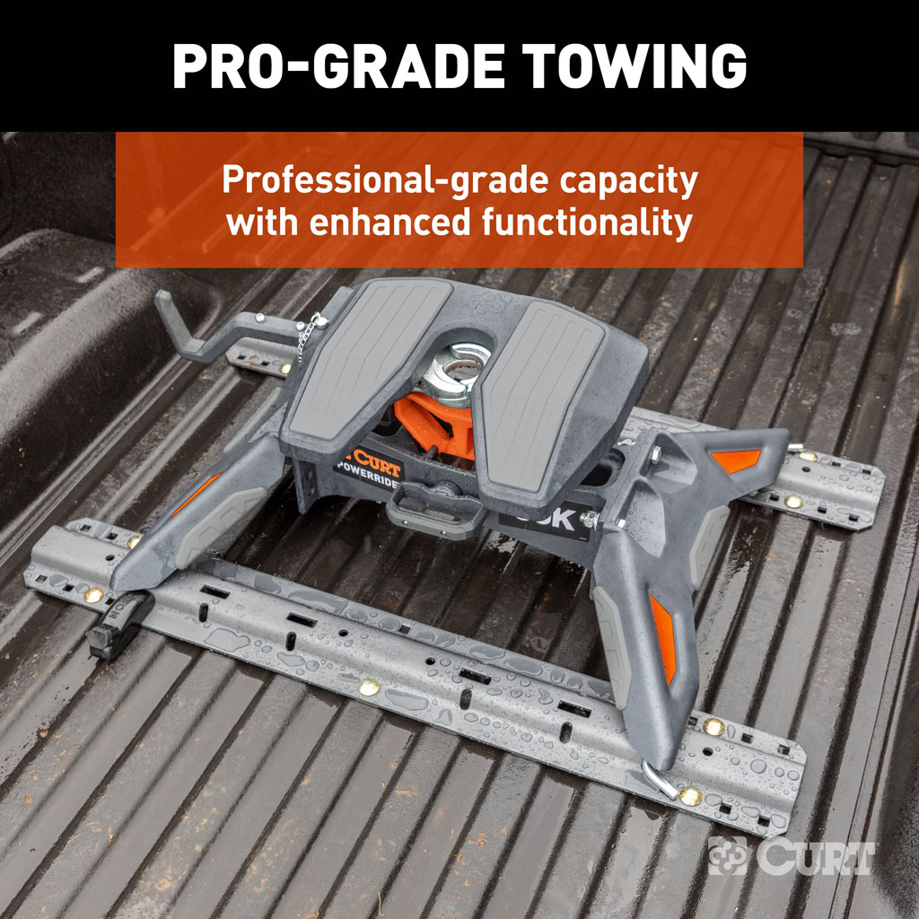 CURT 16320 PowerRide 30K 5th Wheel Hitch