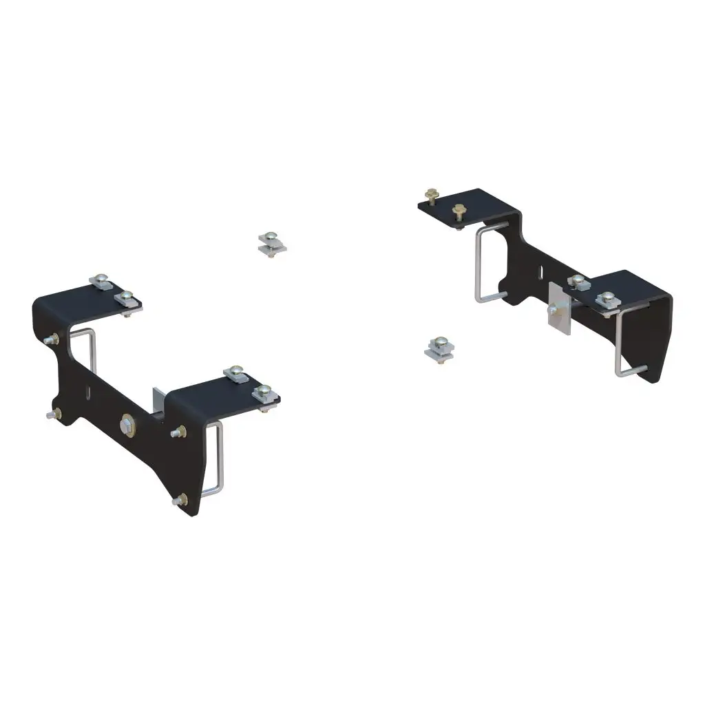 CURTヒッチカーゴ Custom 5th Wheel Brackets, Select Silverado, Sierra 1500