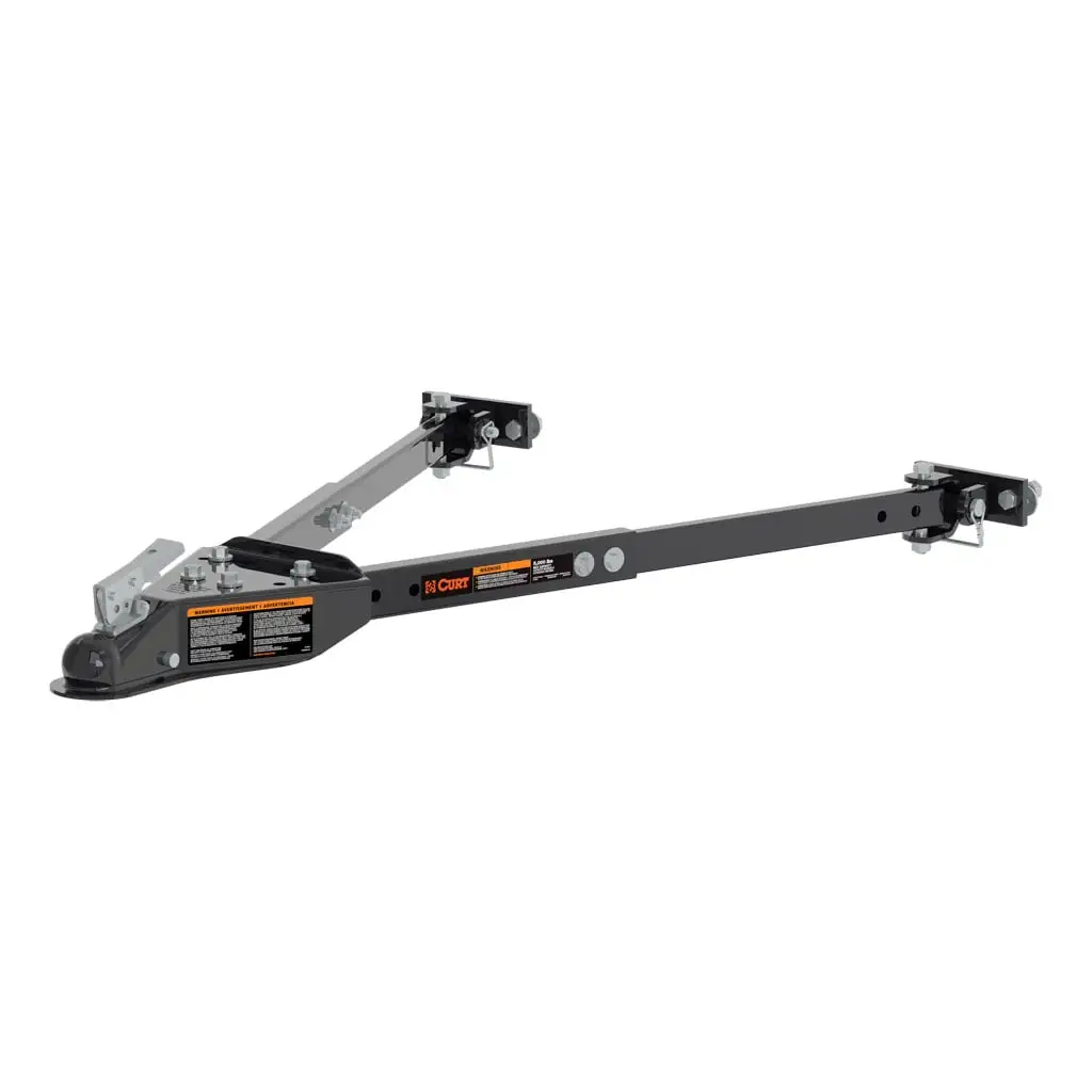 Universal Tow Bar with 2" Coupler, 5,000 lbs, Adjusts 26" to 40"