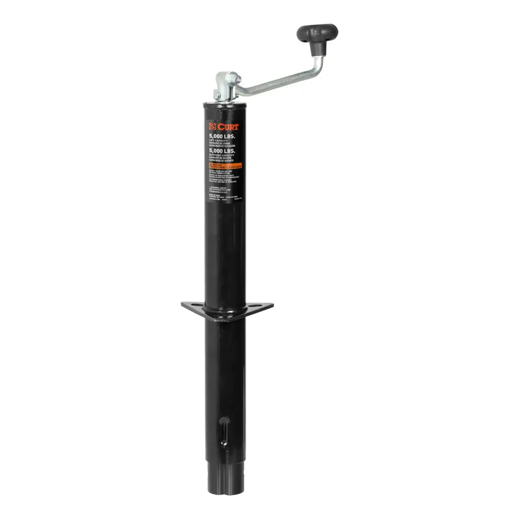AFrame Trailer Jack with Top Handle (5,000 lbs, 15" Travel)