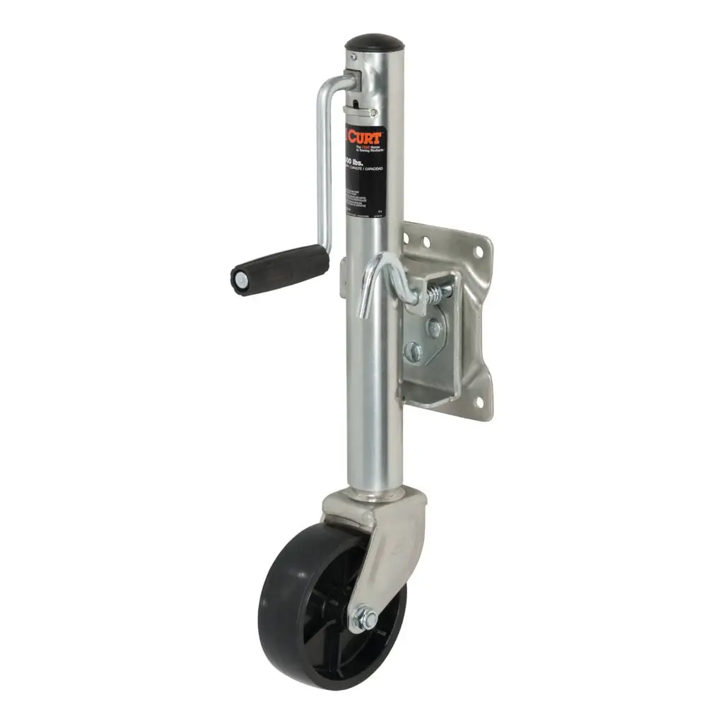 Marine Jack with 6" Wheel (1,200 lbs, 10" Travel)