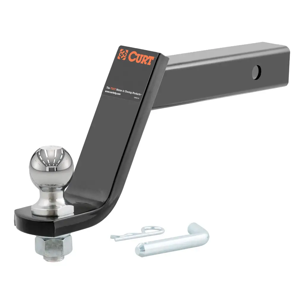 CURT Loaded Ball Mount with 2-Inch Ball and 6-Inch Drop, MPN 45064