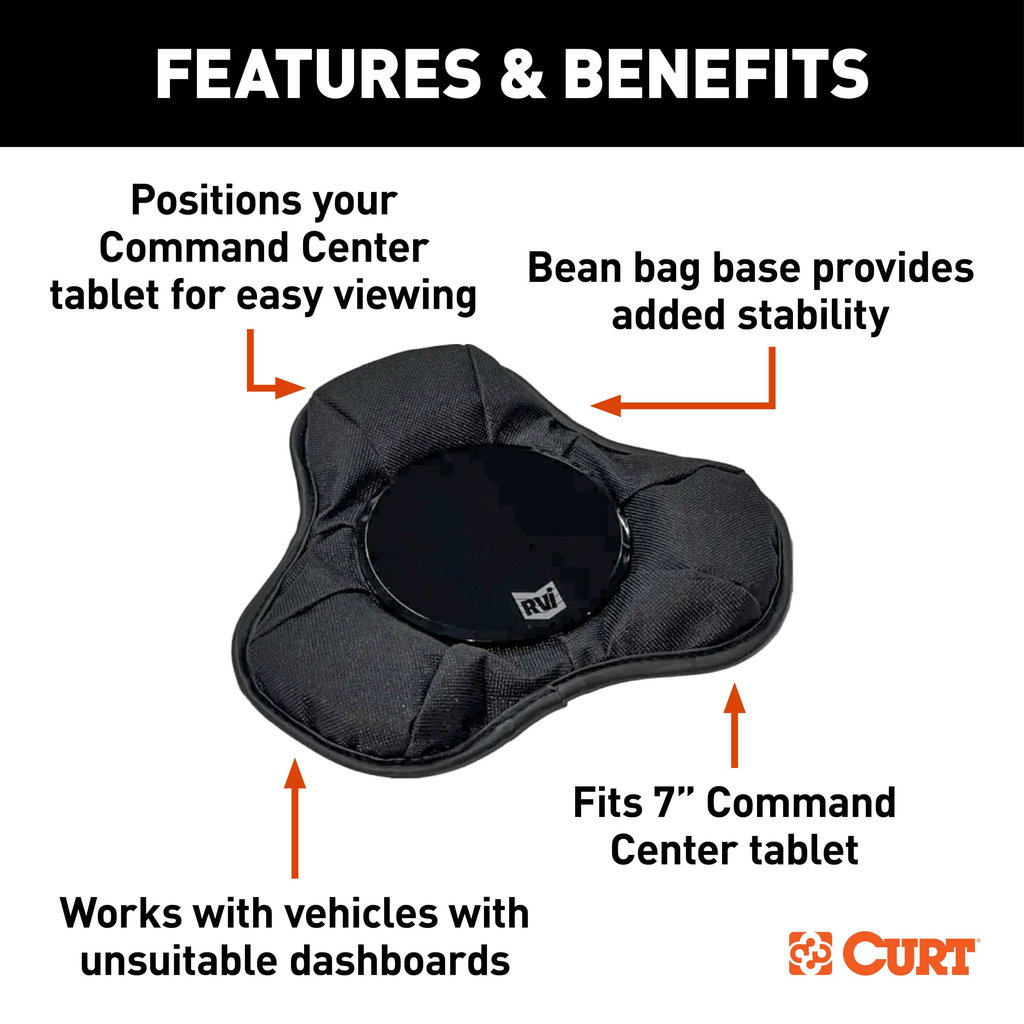 CURT 52213 RVibrake Bean Bag Dash Mount