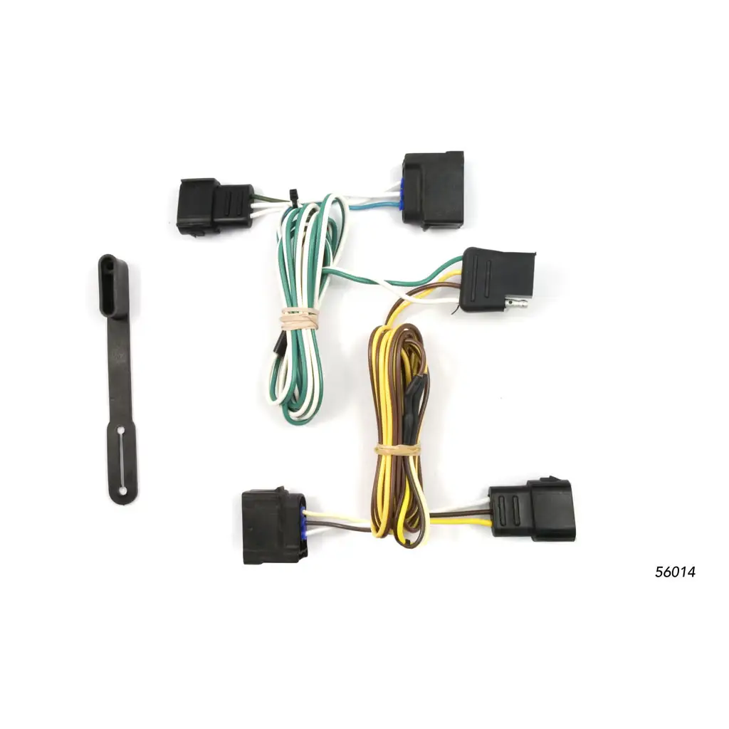 Custom Wiring Harness (4Way Flat Output) SKU 56014 for 35.94 by CURT