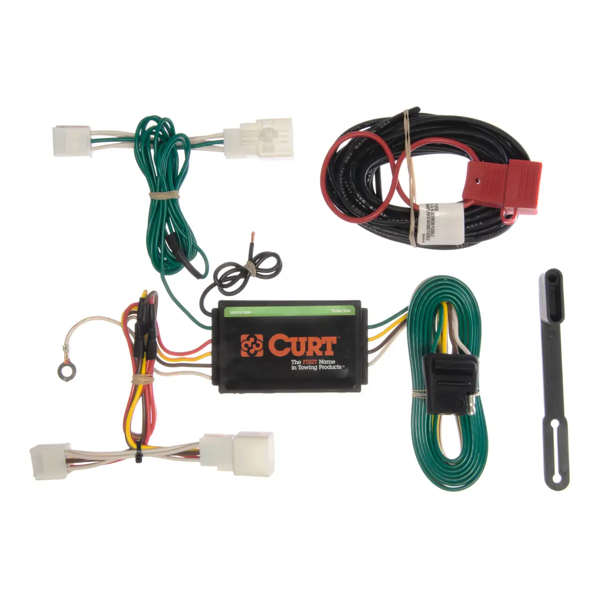 Custom Wiring Harness (4-Way Flat Output): 56142