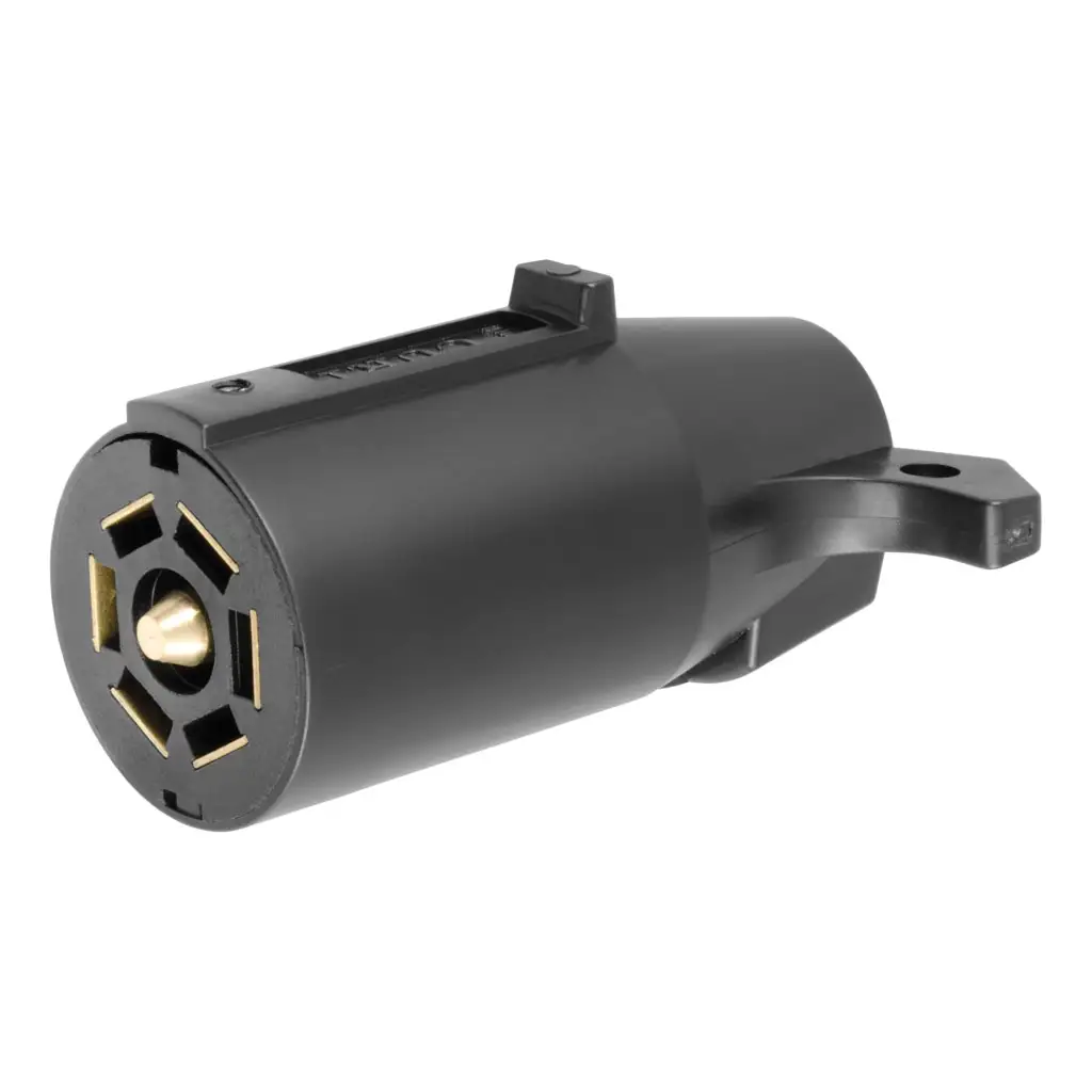 CURT 7-Way Rv Blade Connector Plug, Trailer Side