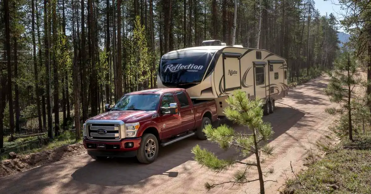 5th wheel towing