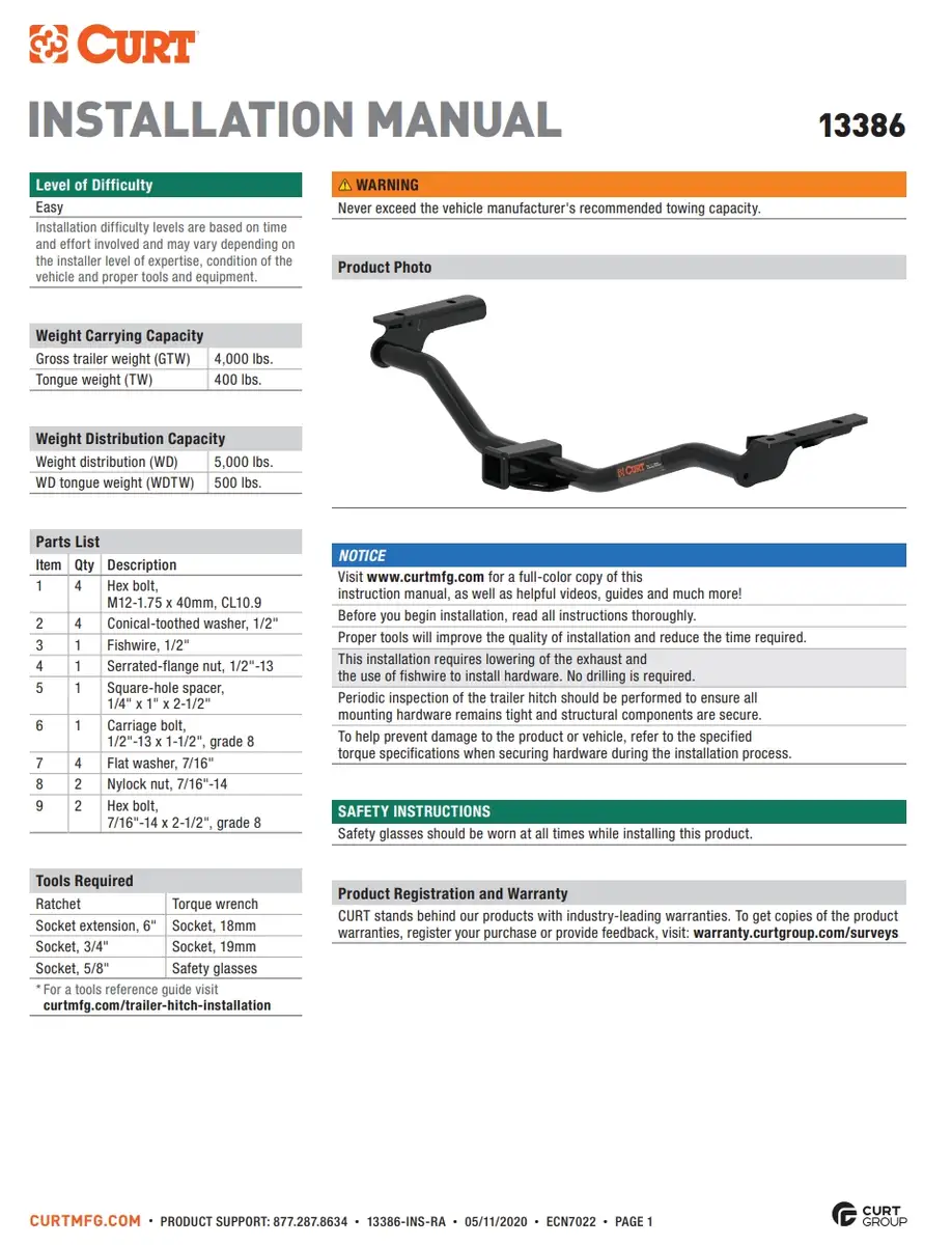 How to install ford explorer trailer hitch