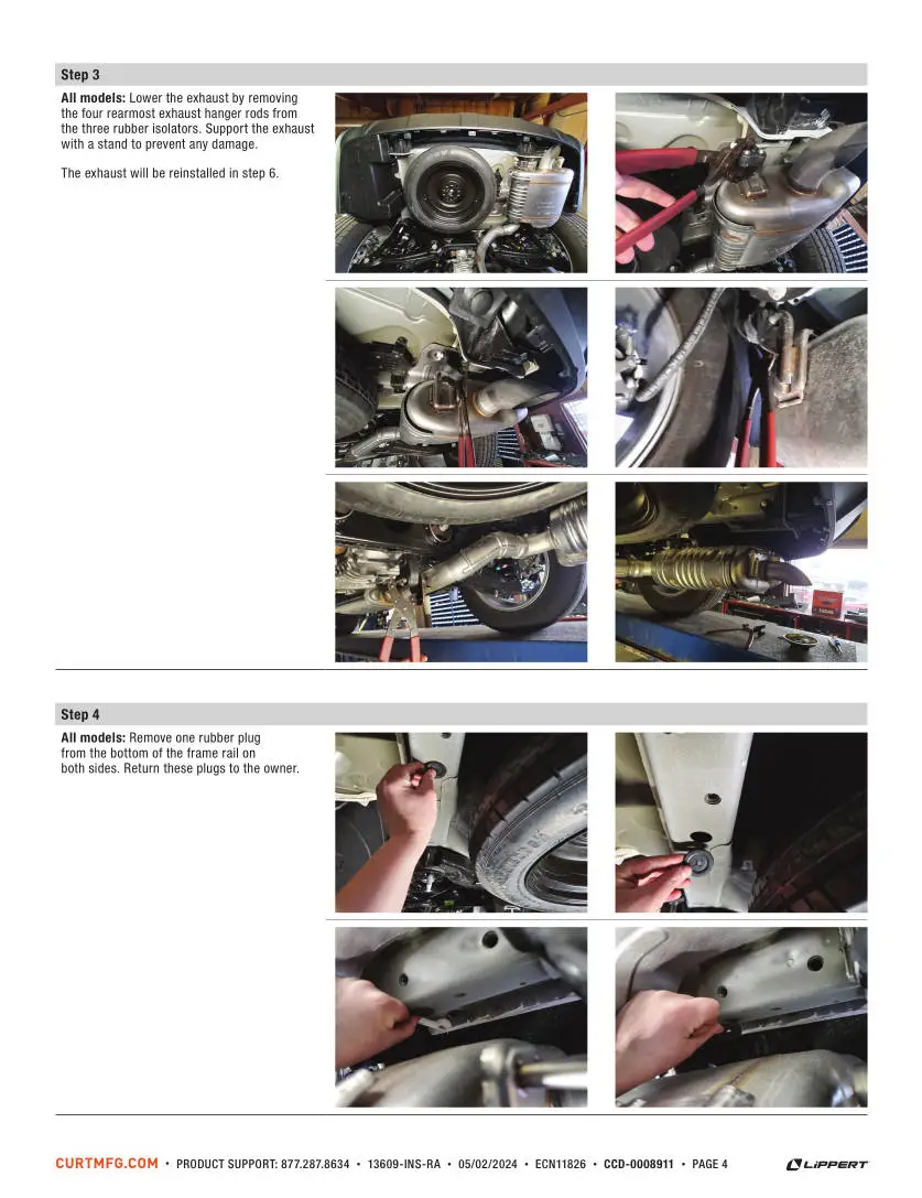 Kia Sorento Hitch Installation Instructions CURT 13609