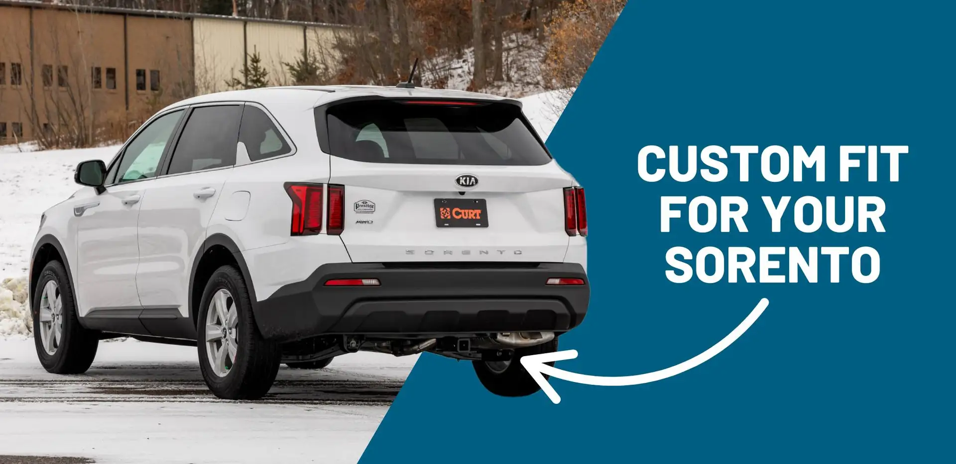 Kia Sorento with Trailer Hitch Receiver