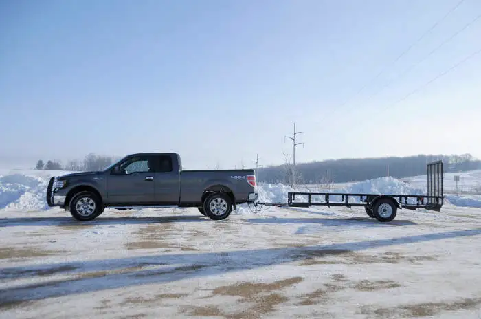 Park Empty Trailer on Level Ground